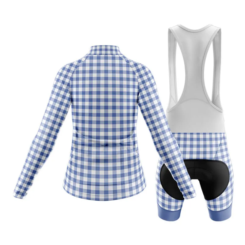 Checkered (Blue) Club Cycling Kit