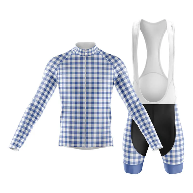 Checkered (Blue) Club Cycling Kit