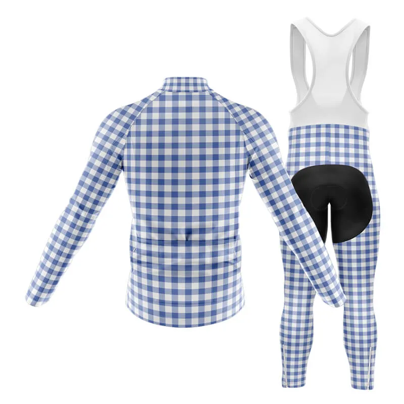 Checkered (Blue) Club Cycling Kit