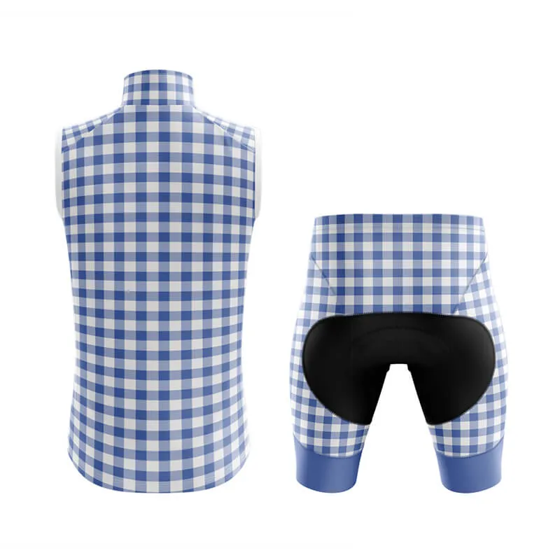 Checkered (Blue) Club Cycling Kit