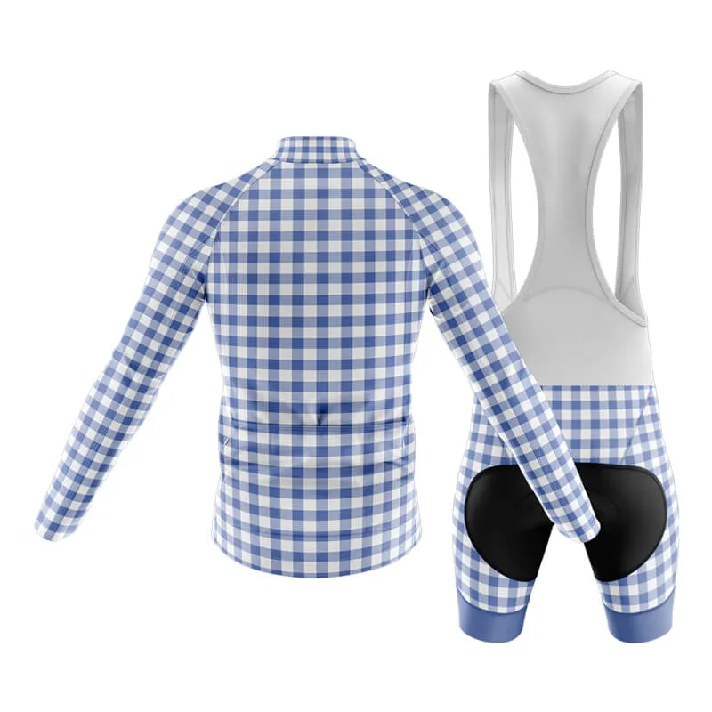 Checkered (Blue) Club Cycling Kit