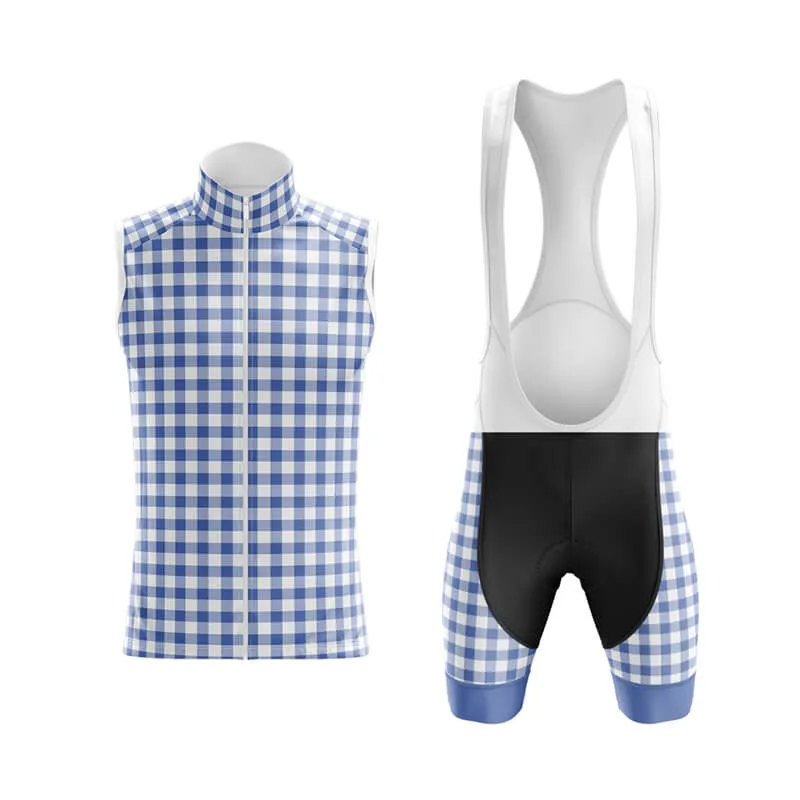 Checkered (Blue) Club Cycling Kit