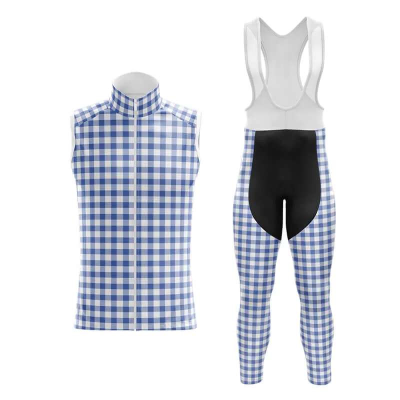 Checkered (Blue) Club Cycling Kit