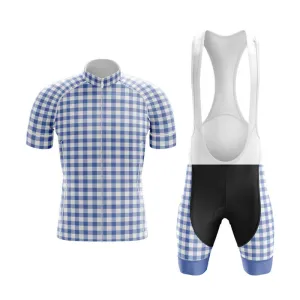 Checkered (Blue) Club Cycling Kit