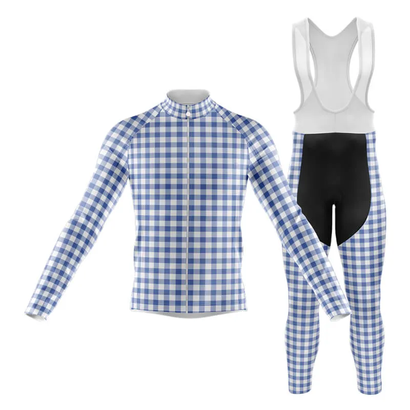 Checkered (Blue) Club Cycling Kit