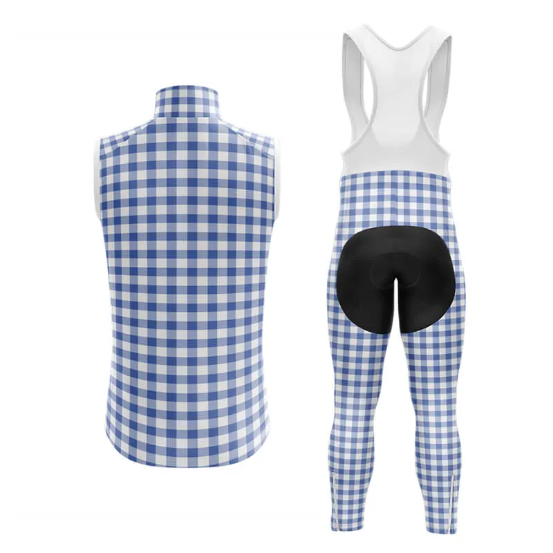 Checkered (Blue) Club Cycling Kit