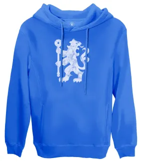 Chelsea FC Glyph Fleece Pullover Hoodie - Royal