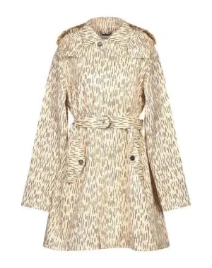 Chloé Women Overcoat Beige 8 UK