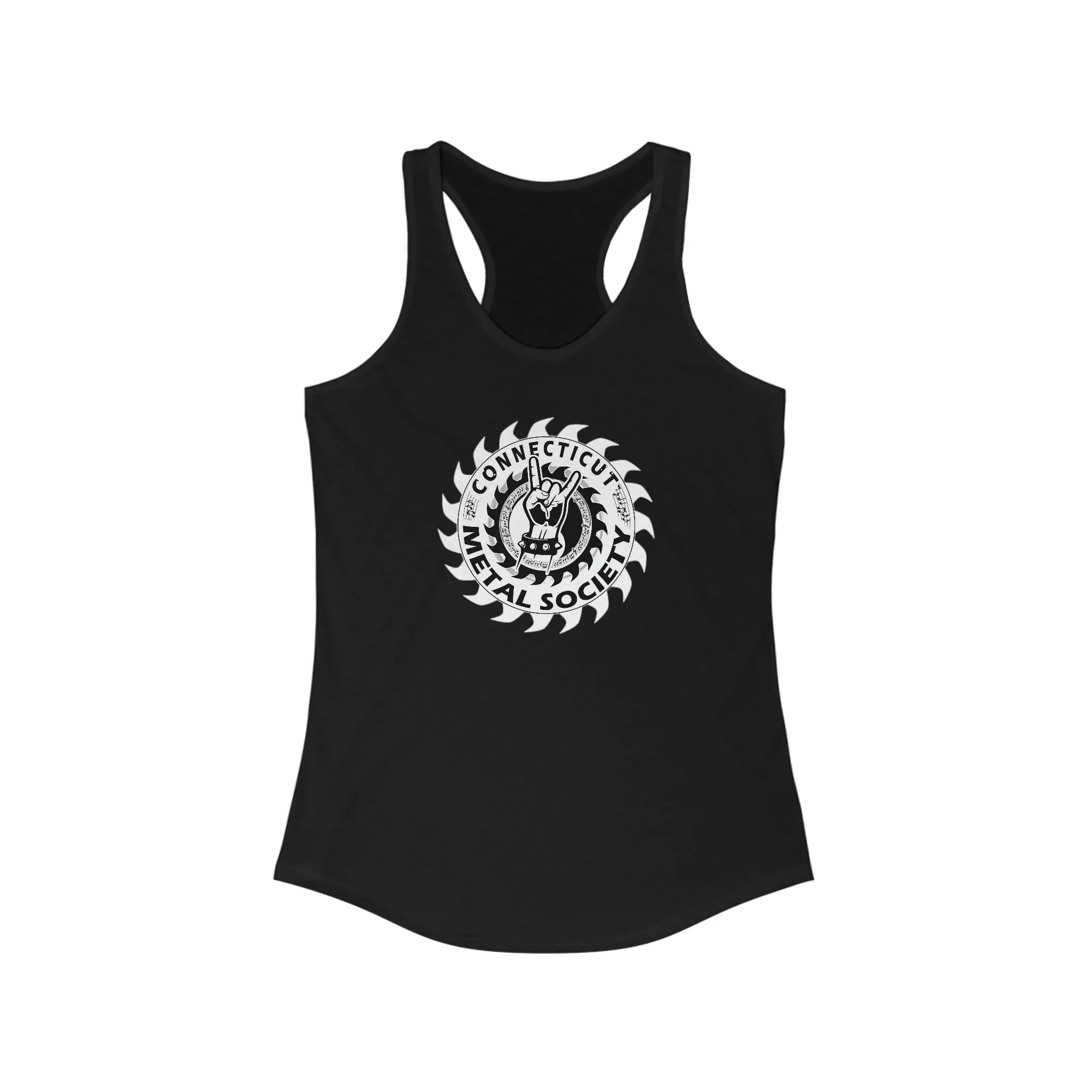 Connecticut Metal Society Women's Ideal Racerback Tank