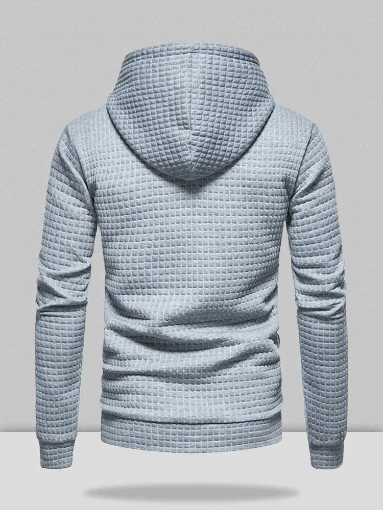 Coofandy pullover jacquard hoodie