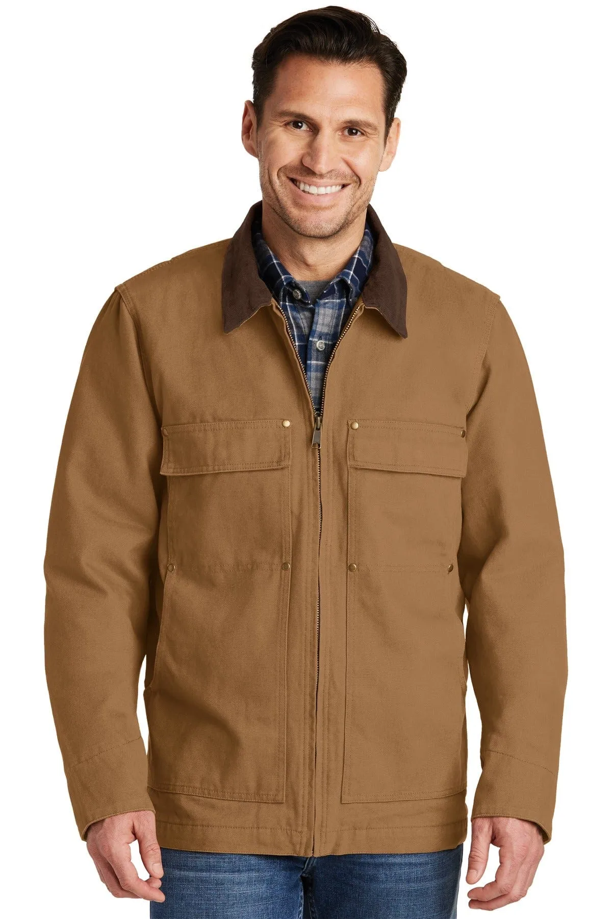 CornerStone ®  Washed Duck Cloth Chore Coat. CSJ50