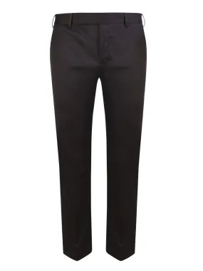 Cotton blend trousers