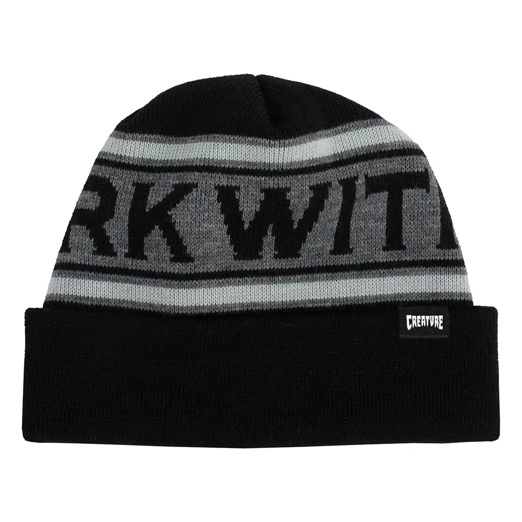 Creature Lurk with Us Shoreman Beanie Black / Grey