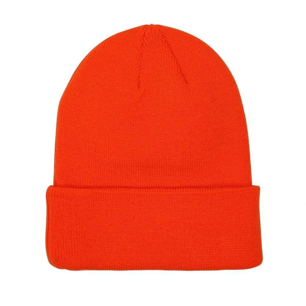 Cuffed Beanie - Safety Orange