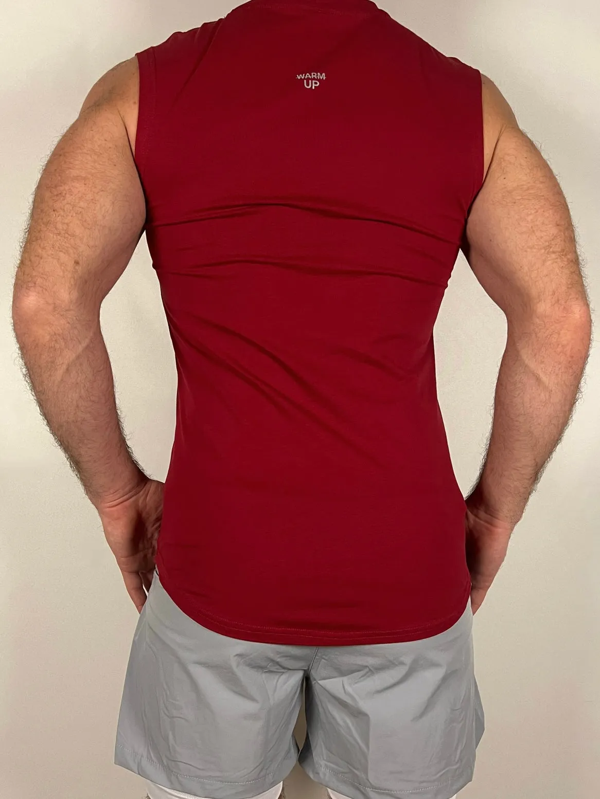 Dark Red Performance Tank