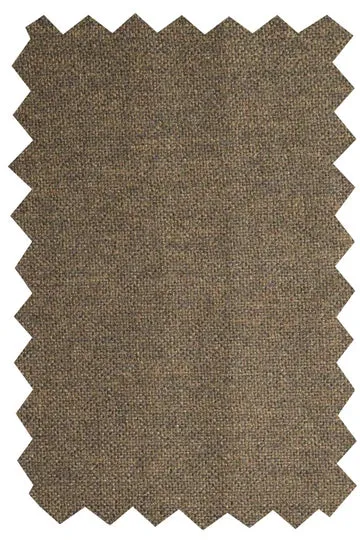 Dark Tan Tweed Overcoat