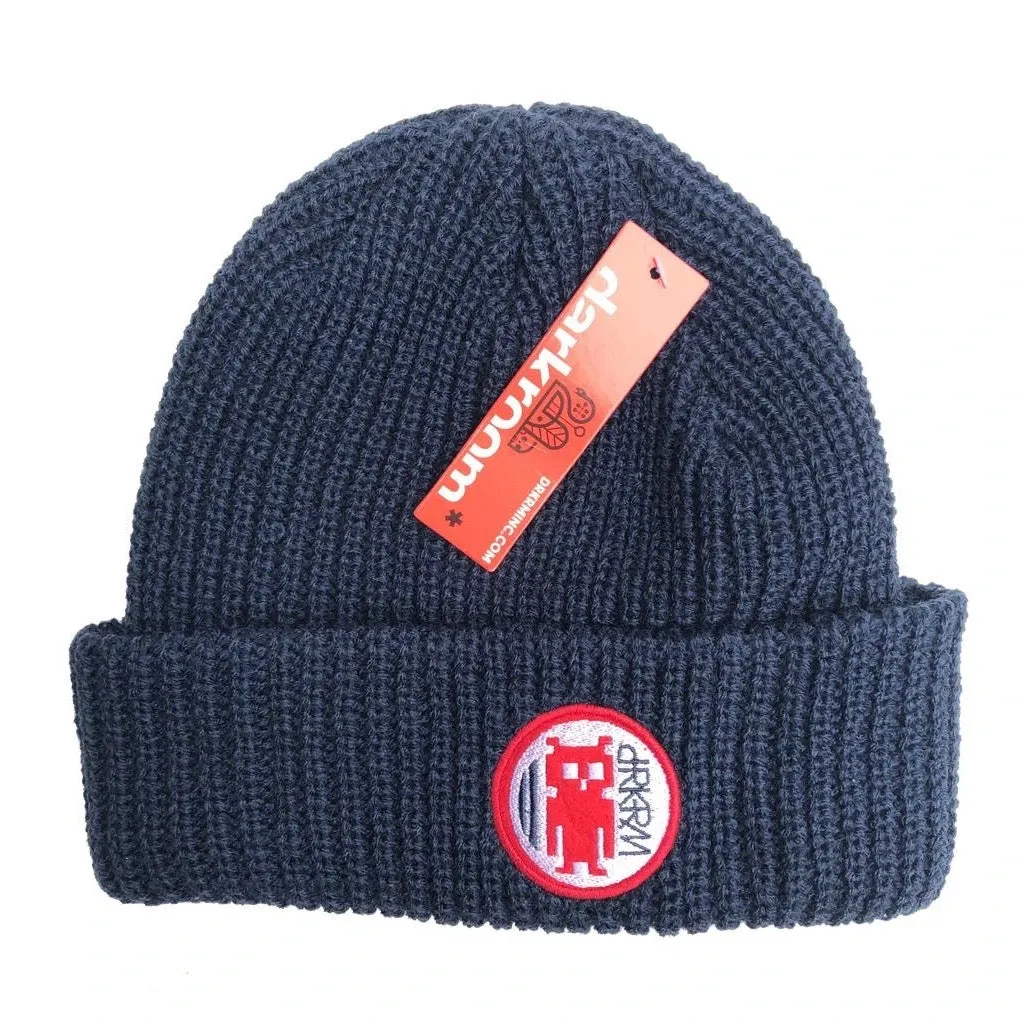 DARKROOM BEANIE INVADER NAVY