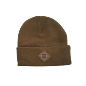 Diamond NSL Brown Heather Roll Up Beanie