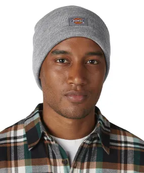 Dickies Cuffed Knit Beanie - Heather Grey