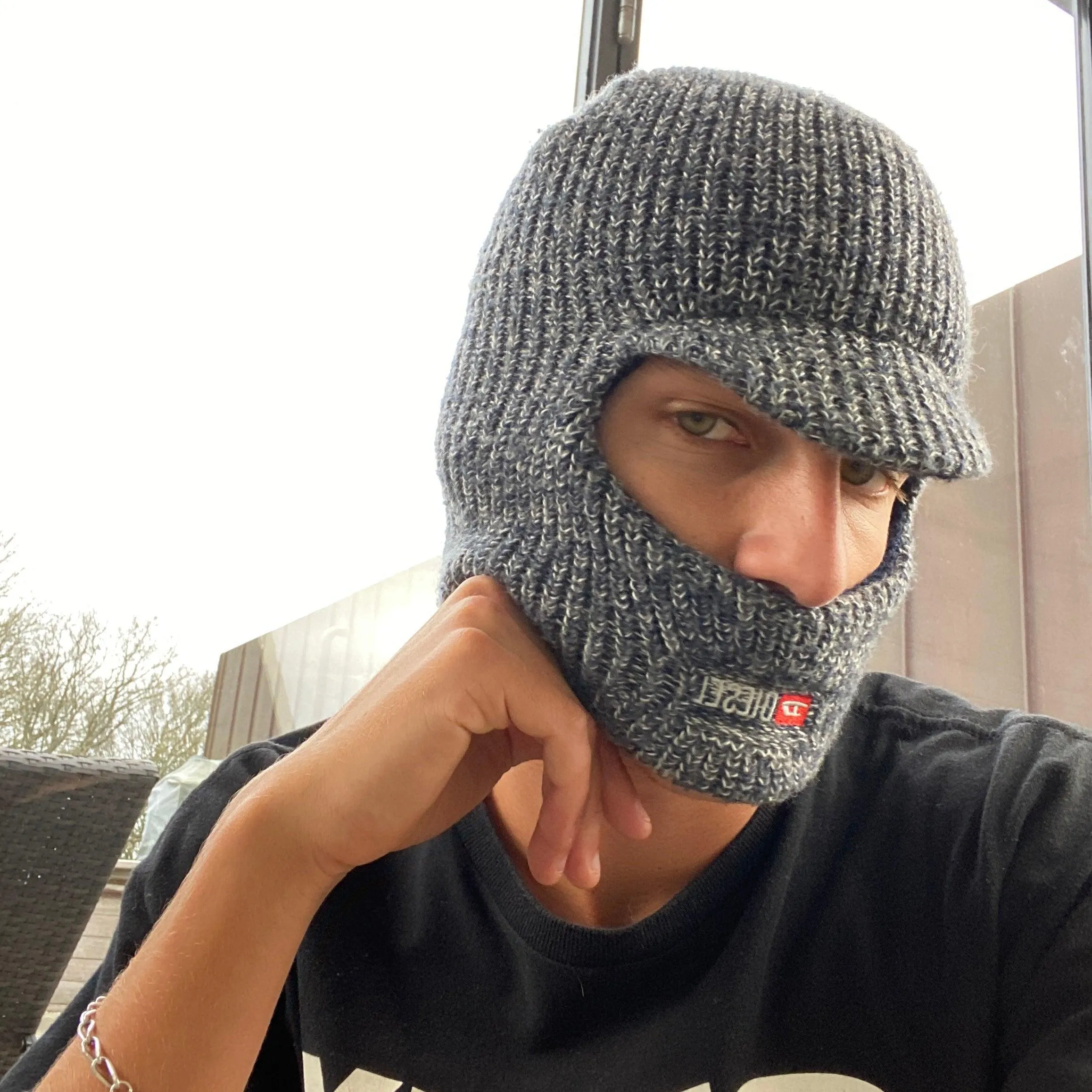 DIESEL KNIT BALACLAVA