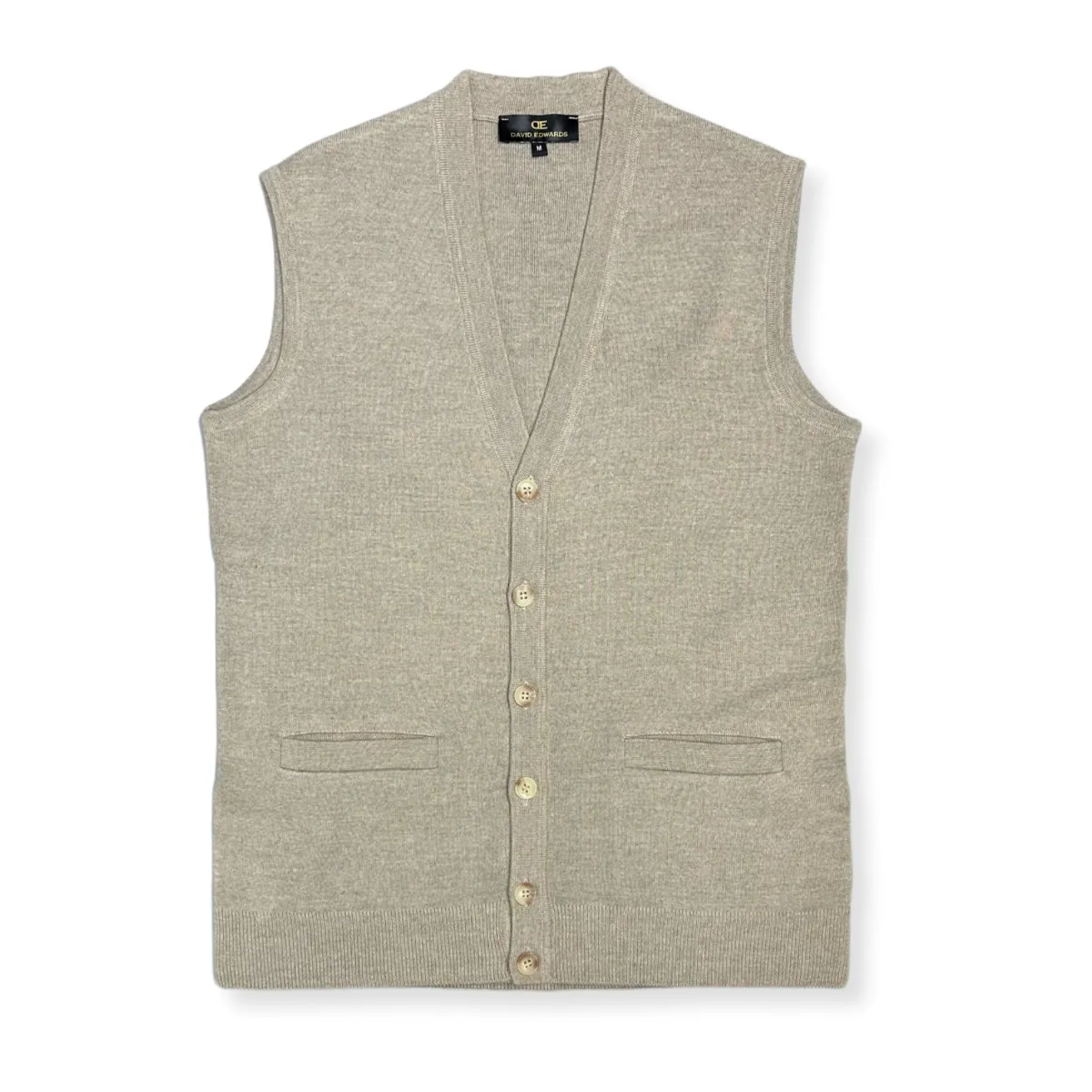 Dowlin Solid Knitted Sweater Vest