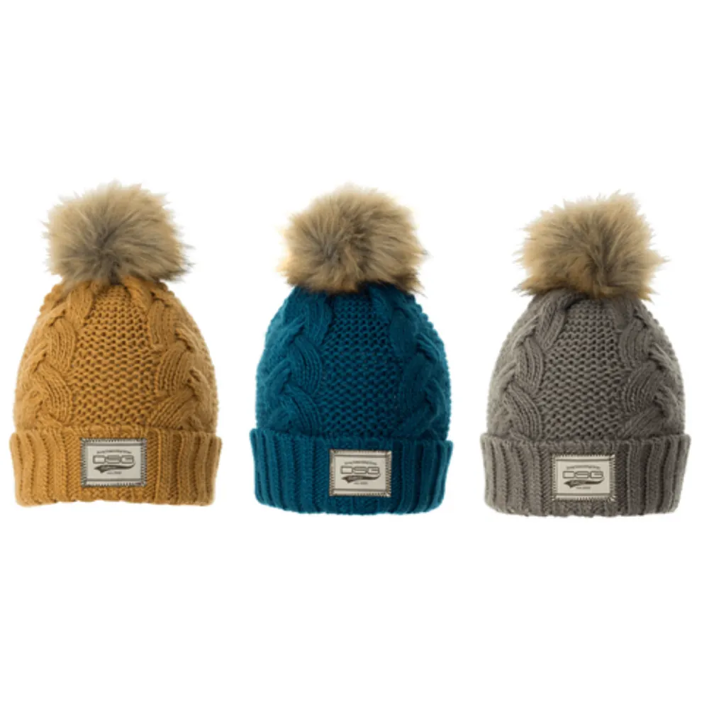 DSG Chunky Knit Pom Beanie | Assorted Colors