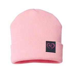 DUI Heart Tag Cuffed Beanie