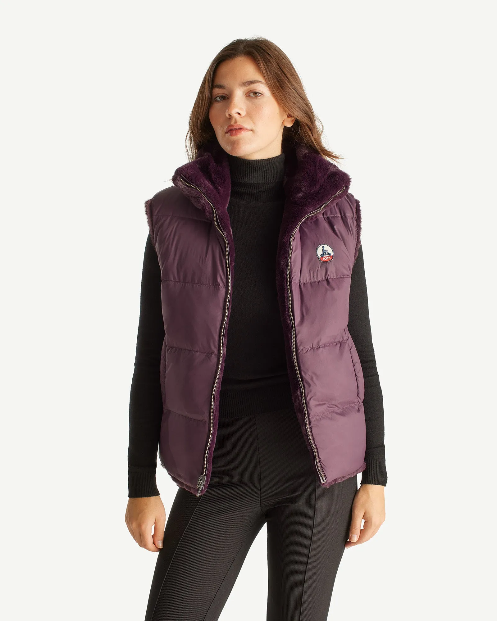 Fig Daria Grand Froid reversible sleeveless puffer jacket