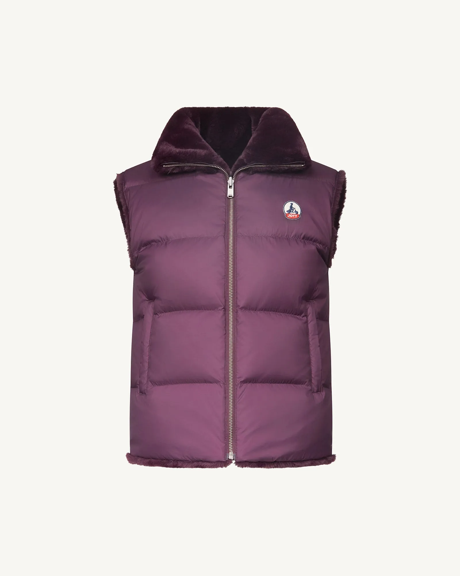 Fig Daria Grand Froid reversible sleeveless puffer jacket