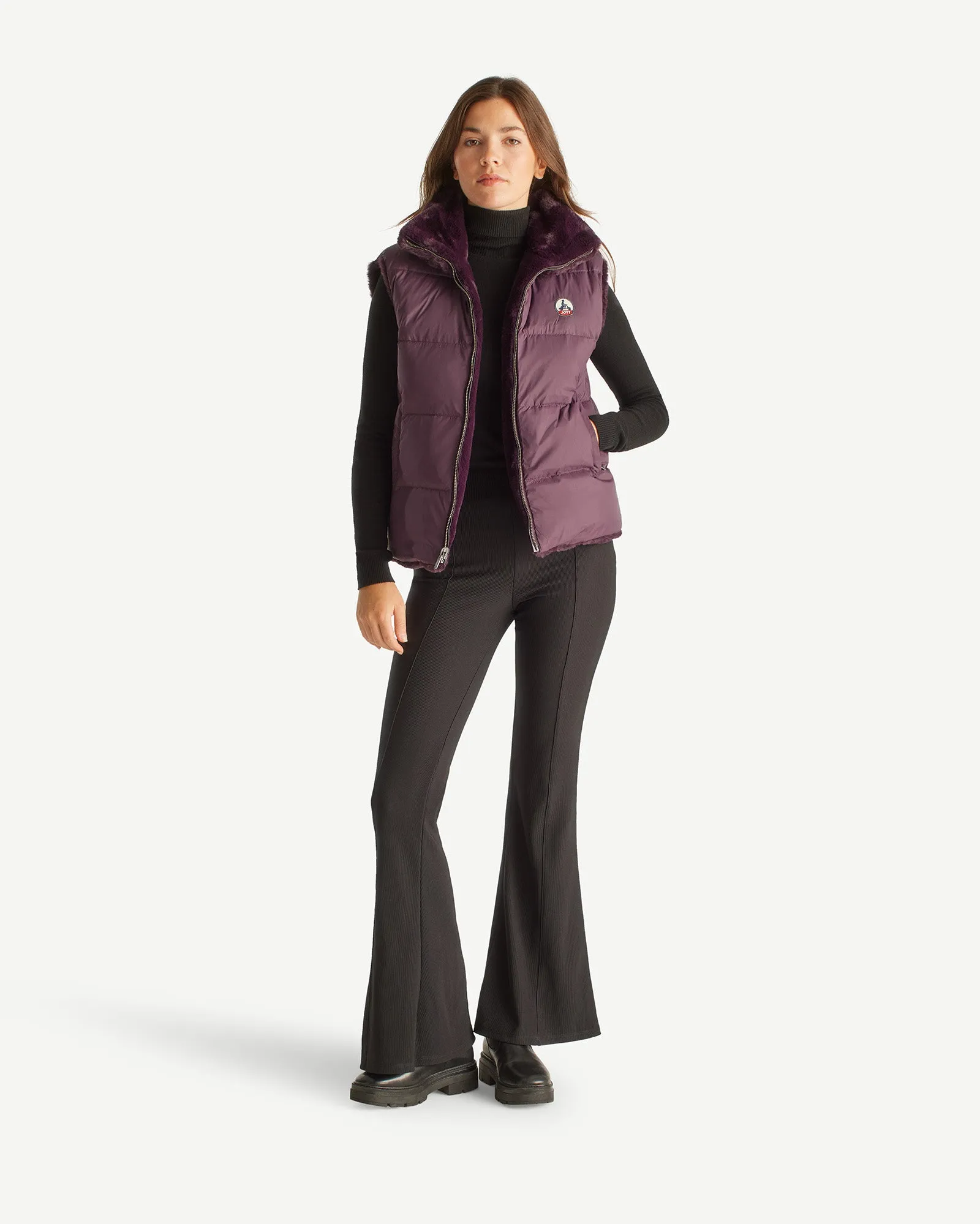 Fig Daria Grand Froid reversible sleeveless puffer jacket