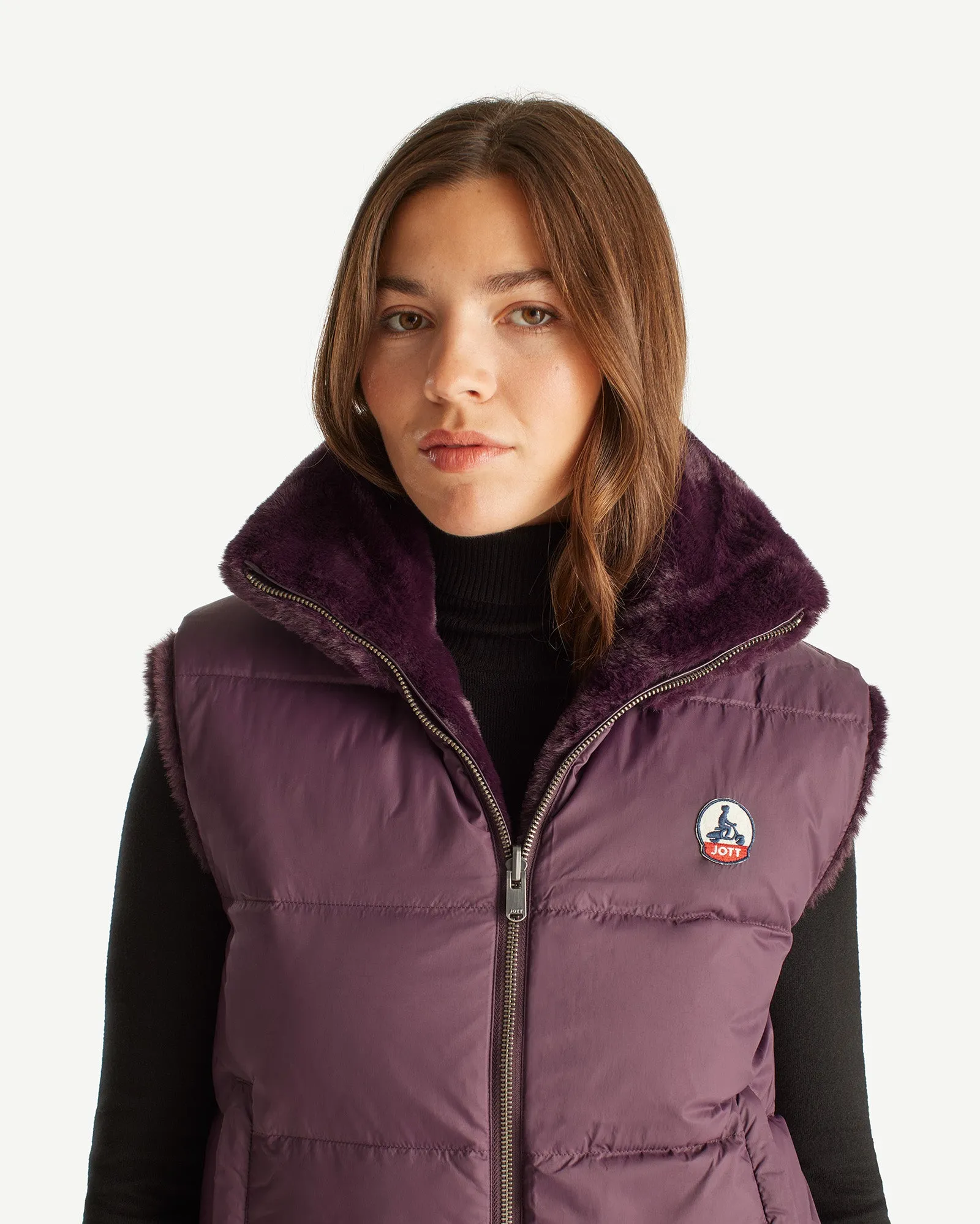 Fig Daria Grand Froid reversible sleeveless puffer jacket