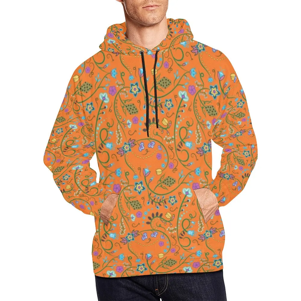 Fresh Fleur Carrot Hoodie for Men (USA Size)