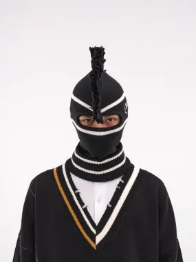 Fringe Knit Balaclava (BMLC001-KNI001-TAP-SHOE)