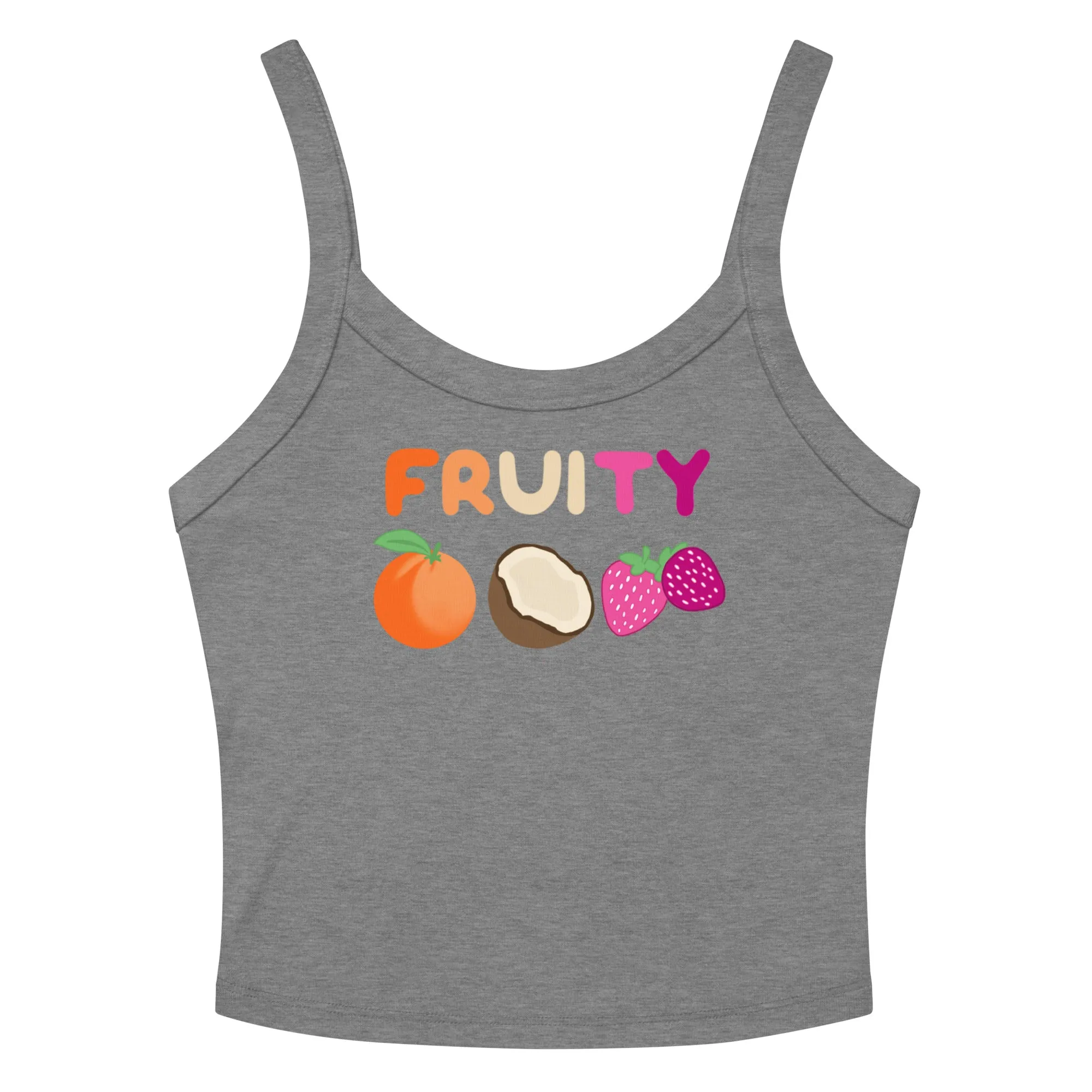 Fruity Lesbian Scoop Neck Tank Top