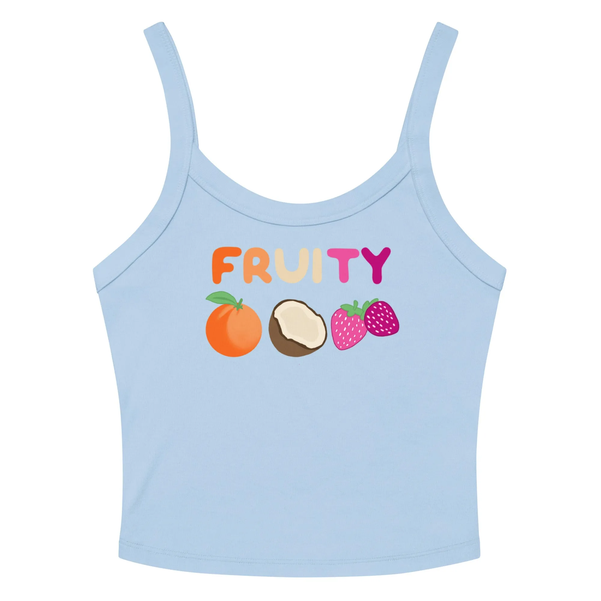 Fruity Lesbian Scoop Neck Tank Top