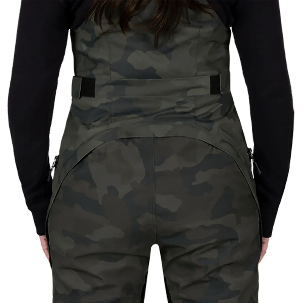 FXR Womens Aerial Lite Snowmobile Pants Army Camo Green