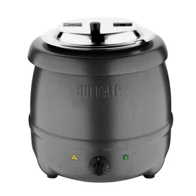 G107 Buffalo Graphite Grey Soup Kettle