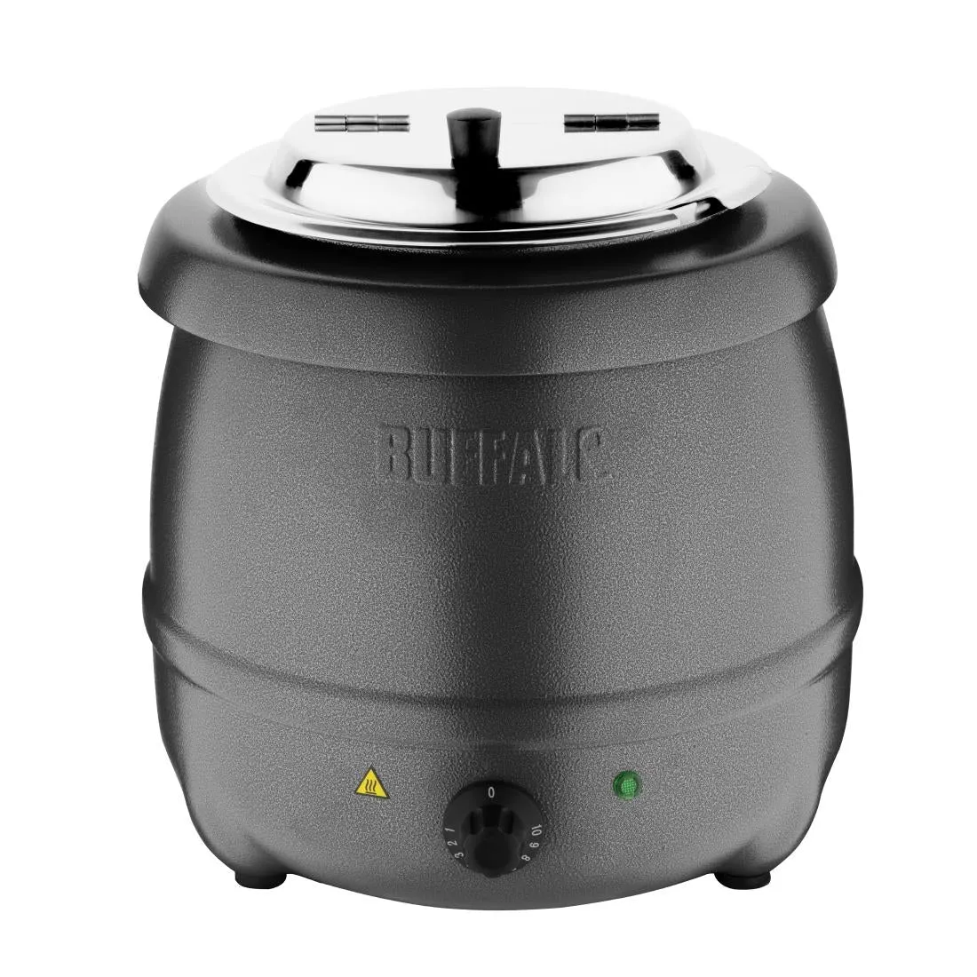 G107 Buffalo Graphite Grey Soup Kettle