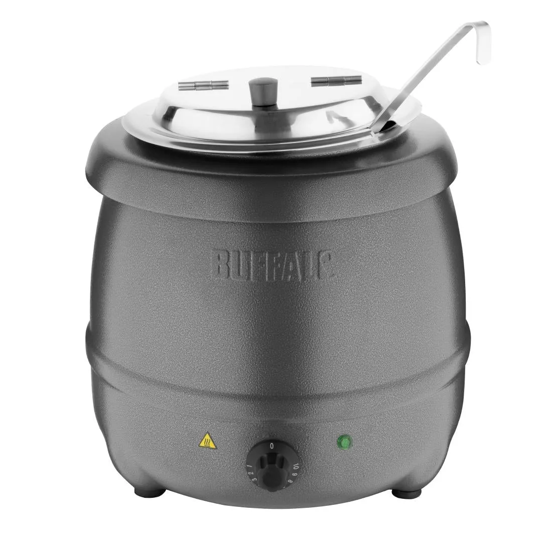 G107 Buffalo Graphite Grey Soup Kettle