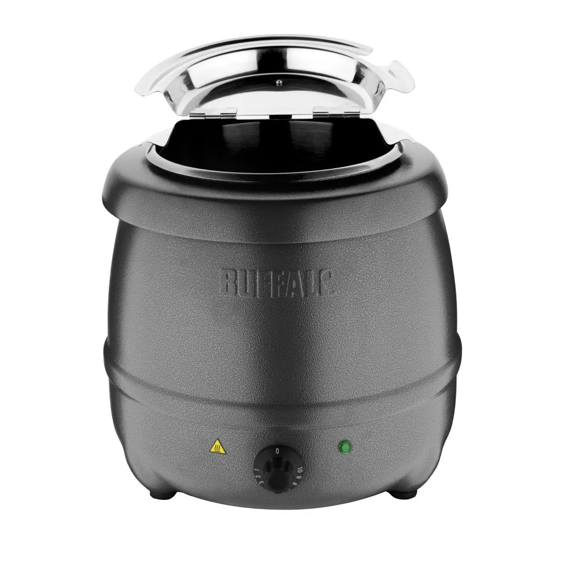 G107 Buffalo Graphite Grey Soup Kettle