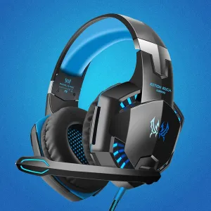 Gaming Headset Noise Cancelling & Soft Memory Ear muffs