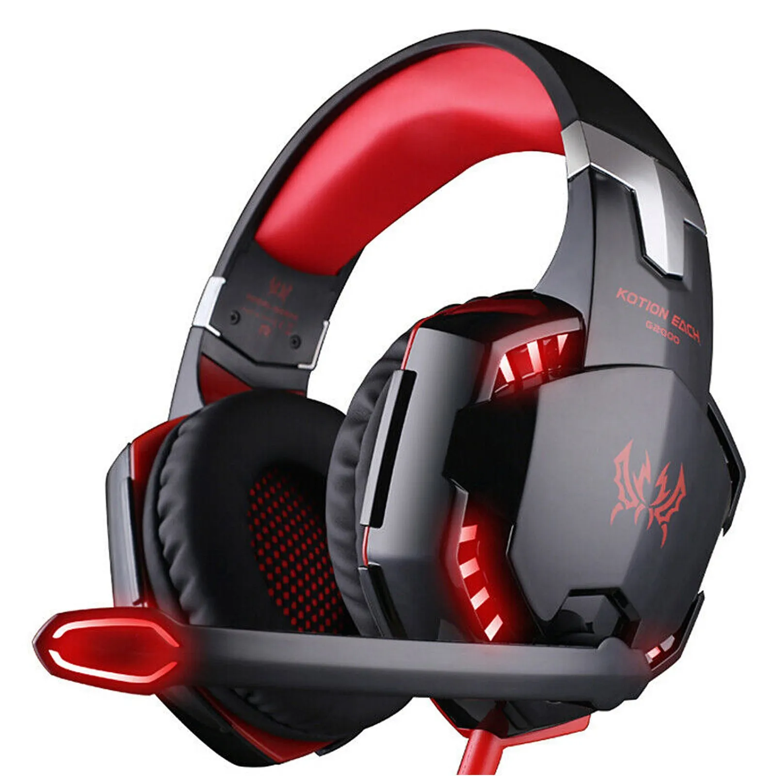 Gaming Headset Noise Cancelling & Soft Memory Ear muffs