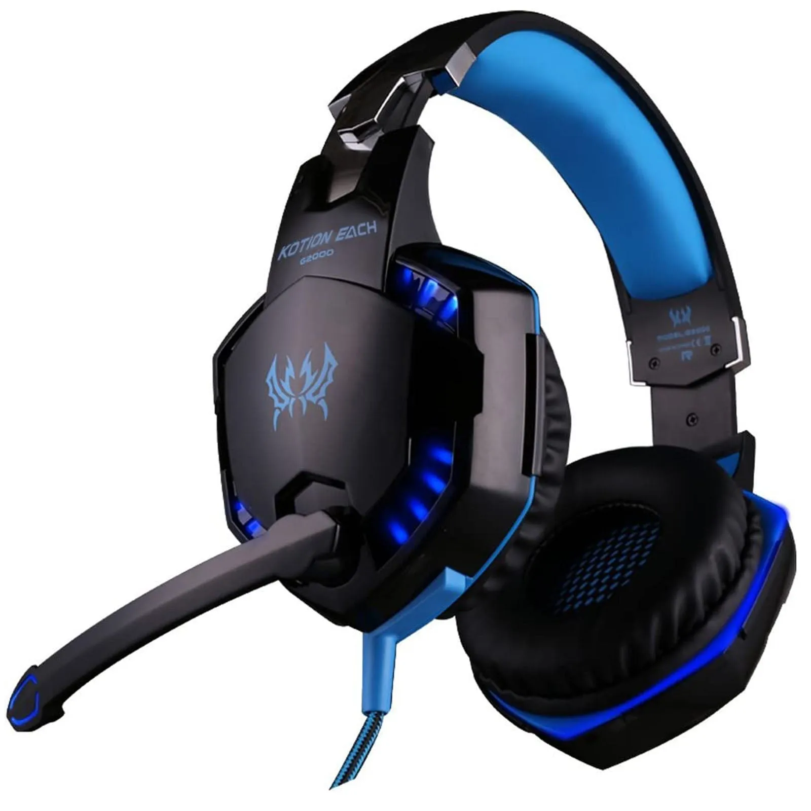 Gaming Headset Noise Cancelling & Soft Memory Ear muffs