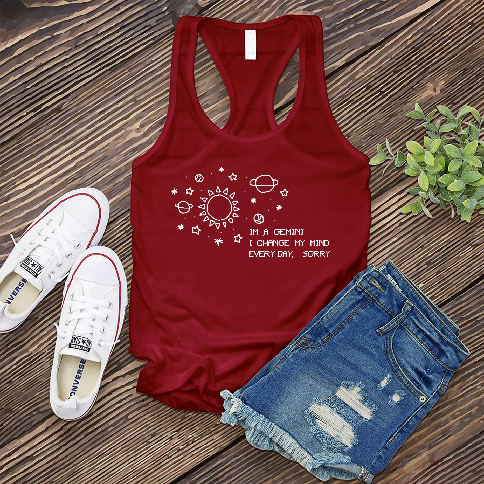 Gemini Change My Mind Women's Tank Top