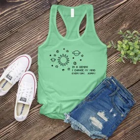 Gemini Change My Mind Women's Tank Top