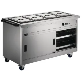 GF375 Lincat Panther Hot Cupboard and Bain Marie Top P8B4PT