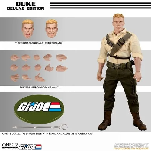 G.I. Joe Mezco Deluxe Edition One:12 Collective Duke