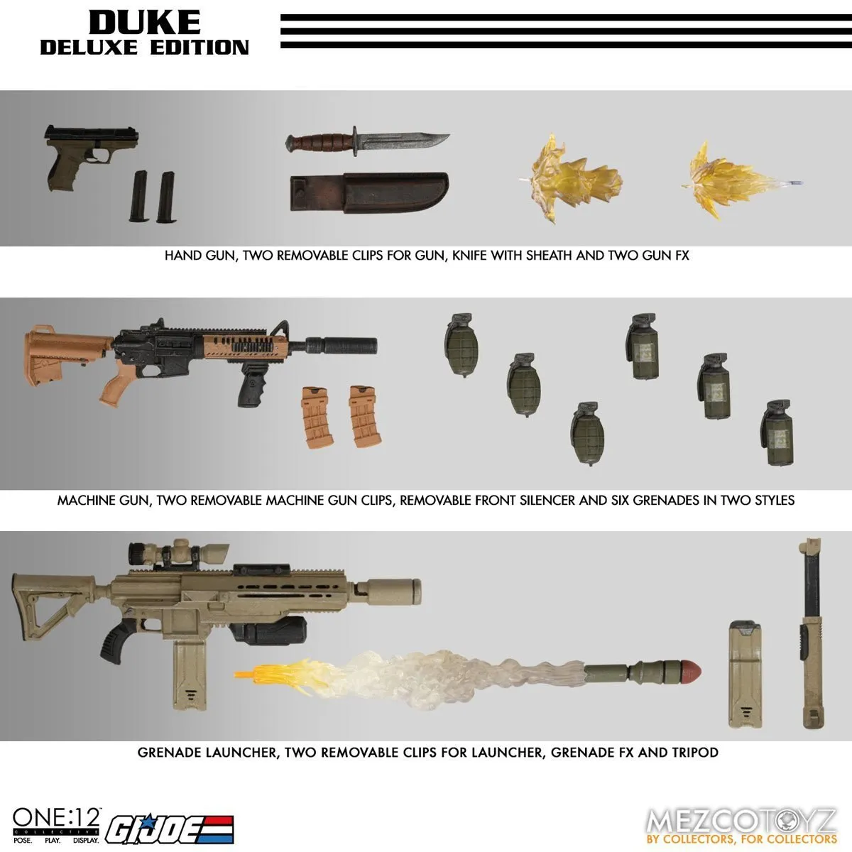 G.I. Joe Mezco Deluxe Edition One:12 Collective Duke