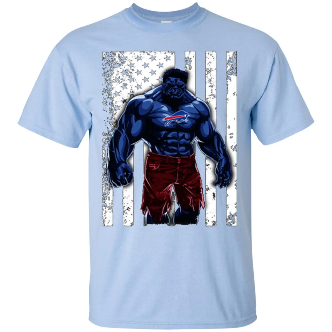 Giants Hulk Buffalo Bills Nfl T-shirt Men Cotton T-Shirt