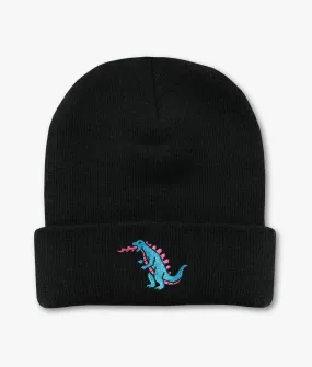 Godzilla Kaiju Embroidered Womens Beanie